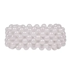 QHP Bande de chignon Beads> Résilles Et Barrettes