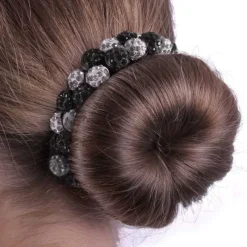 QHP Bande de chignon Gloss> Résilles Et Barrettes