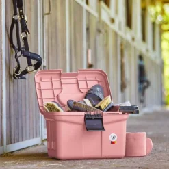 WALDHAUSEN Boite de pansage Eco plastique recyclé> Porte Accessoires, Rangements Et Sacs|Coffre Et Sac De Pansage