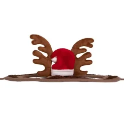 QHP Bonnet de Noël avec bois pour chevaux><noscript><img data-lazyloaded=