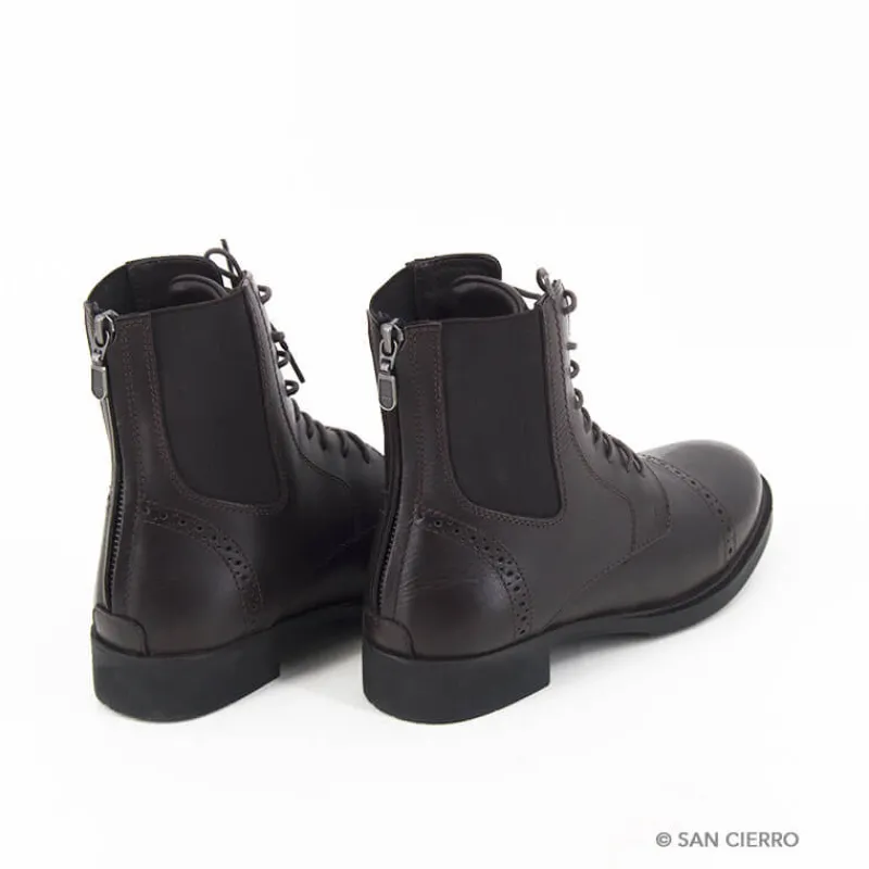 SAN CIERRO Boots à lacets Excellence> Boots D'Équitation
