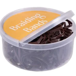 Q-ESSENTIALS Boîte d'élastiques plats à natter> Nattage
