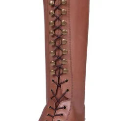 QHP Bottes d'équitation à lacets Hailey Larges><noscript><img data-lazyloaded=