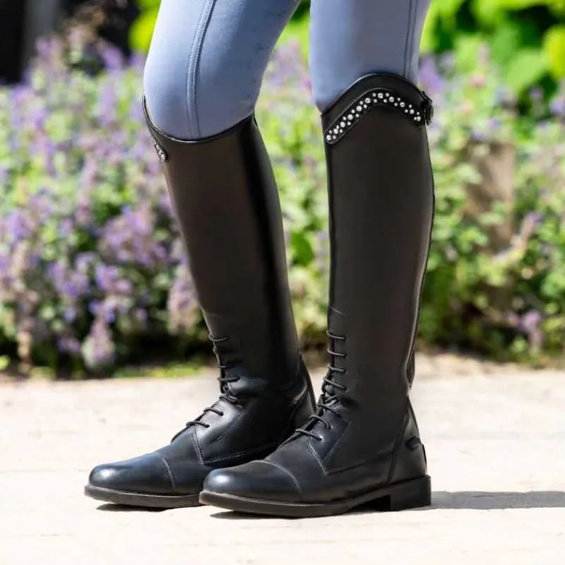 QHP Bottes d'équitation Jaimy Junior>Enfant Bottes D'Équitation|Chaussant Junior