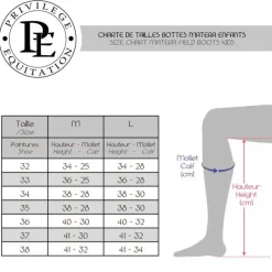 PRIVILEGE EQUITATION Bottes d'équitation pour enfant Matera Canter>Enfant Bottes D'Équitation|Chaussant Junior