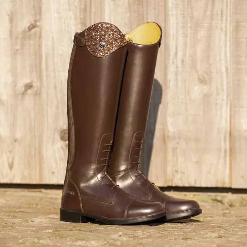 QHP Bottes d'équitation Romy>Enfant Bottes D'Équitation|Chaussant Junior