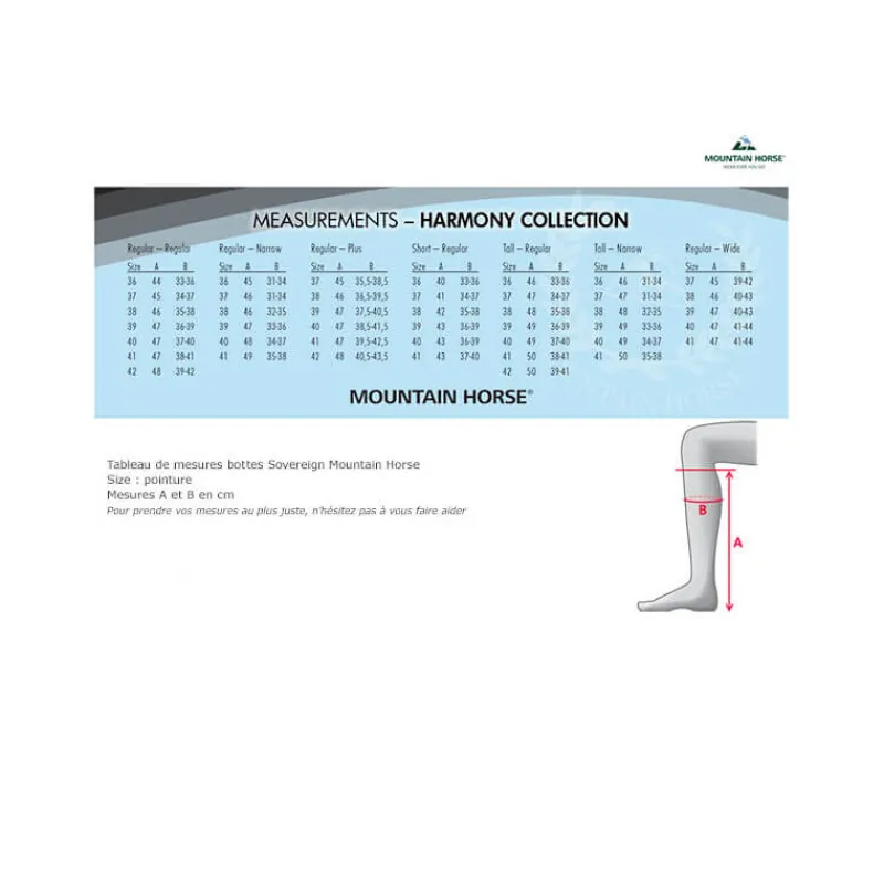 MOUNTAIN HORSE Bottes Sovereign> Bottes D'Équitation