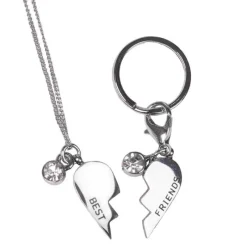 QHP Collier et breloque pour bridon Friendship> Bijou Et Montre
