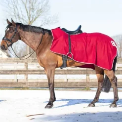 QHP Couvre-reins polaire Ornament><noscript><img data-lazyloaded=