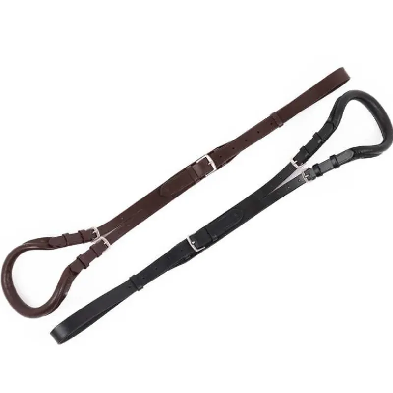 STATIONATA Croupière en cuir> Fourreau Et Accessoires De Sangle|Selle Poney Et Bardette