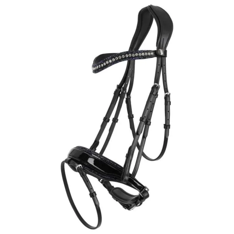 QHP Doublure de muserolle Skye> Pièces De Briderie Au Détail