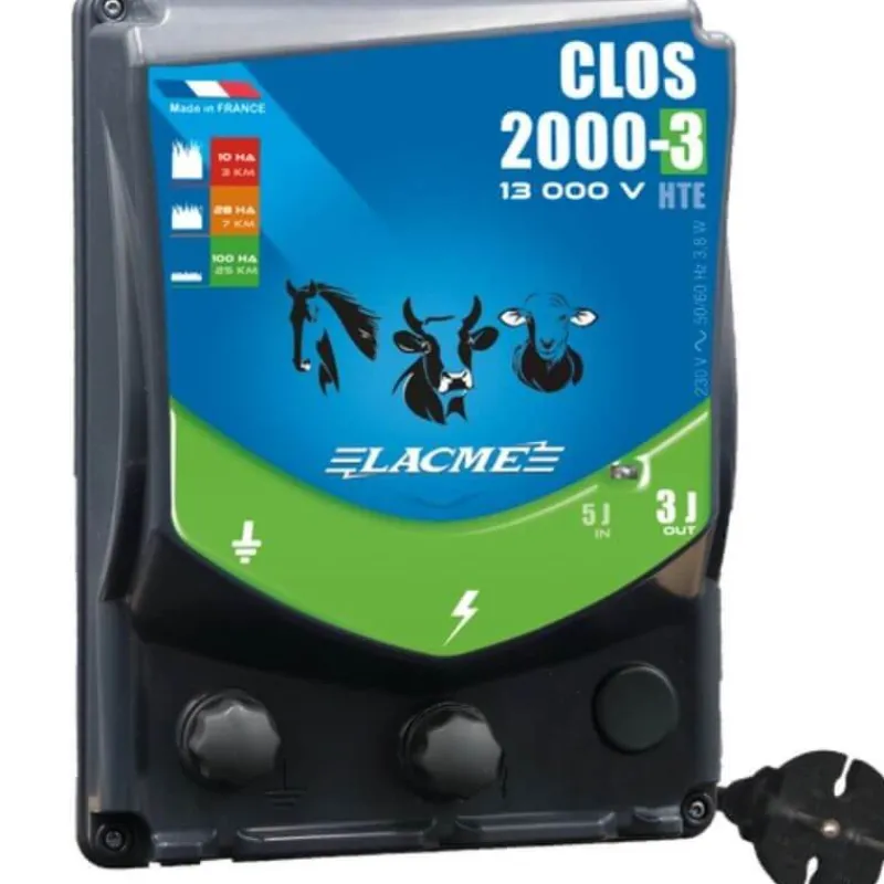 LACME Electrificateur Clos 2000-3 HTE Lacmé> Electrificateur
