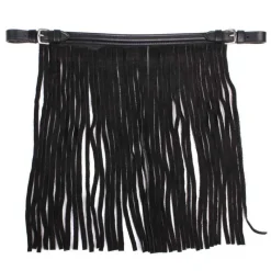 QHP Frontal chasse mouches en cuir> Masque Anti-Mouches|Frontal Chasse-Mouches