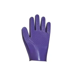 KRIS Gant de pansage caoutchouc double grip> Etrilles|Brosses