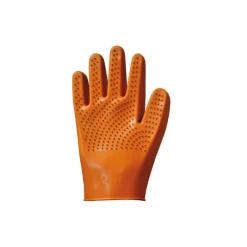 KRIS Gant de pansage caoutchouc double grip> Etrilles|Brosses