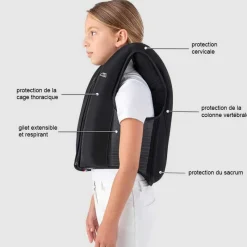 ALLSHOT Gilet airbag Belair enfant by Equiline><noscript><img data-lazyloaded=