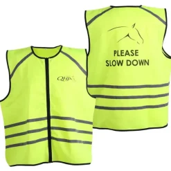 QHP Gilet réfléchissant> Dossards D'Équitation|Blouson Et Manteau
