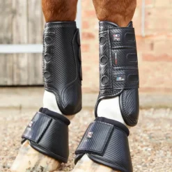 PREMIER EQUINE Guêtres avant cross Carbon Air Tech> Guêtres Fermées|Guêtres Et Protège-Boulets