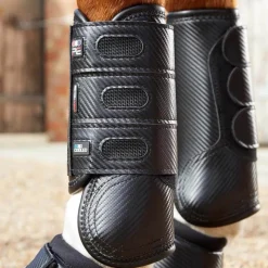 PREMIER EQUINE Guêtres avant cross Carbon Air Tech><noscript><img data-lazyloaded=