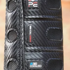 PREMIER EQUINE Guêtres avant cross Carbon Air Tech><noscript><img data-lazyloaded=
