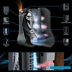 VEREDUS Guêtres Carbon Gel Vento><noscript><img data-lazyloaded=