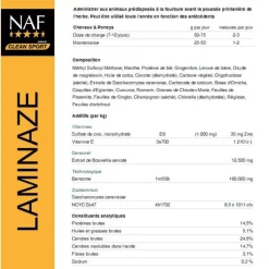 NAF Laminaze> Sabots - Poils|Etat Général