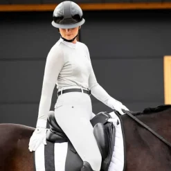 QHP Legging d'équitation hiver Juliet full grip> Pantalon D'Équitation|Legging D'Équitation