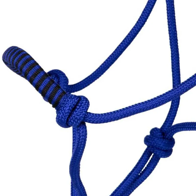 QHP Licol corde avec mousqueton> Licol Nylon|Licol Éthologique