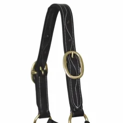 T de T Licol cuir triple couture><noscript><img data-lazyloaded=