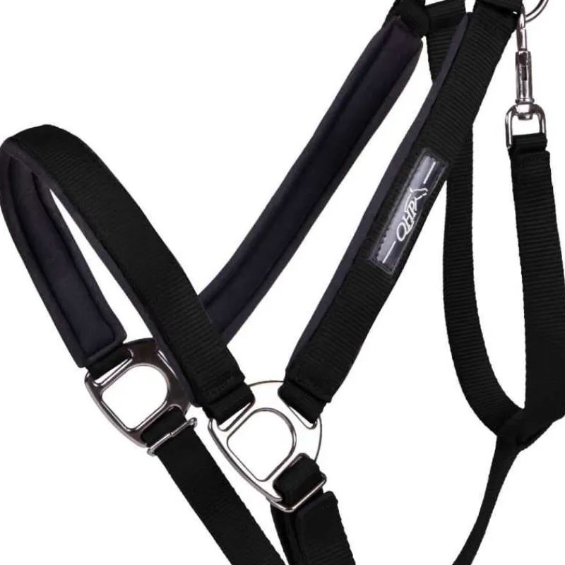 QHP Licol Deluxe cheval de trait> Licol Nylon