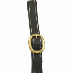 T de T Licol en cuir avec plaque><noscript><img data-lazyloaded=