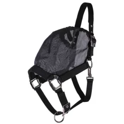 QHP Licol-masque anti-mouches Combiné> Masque Anti-Mouches|Licol Nylon