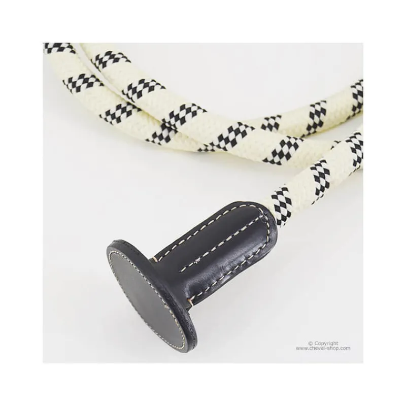 STATIONATA Longe corde et cuir> Longe