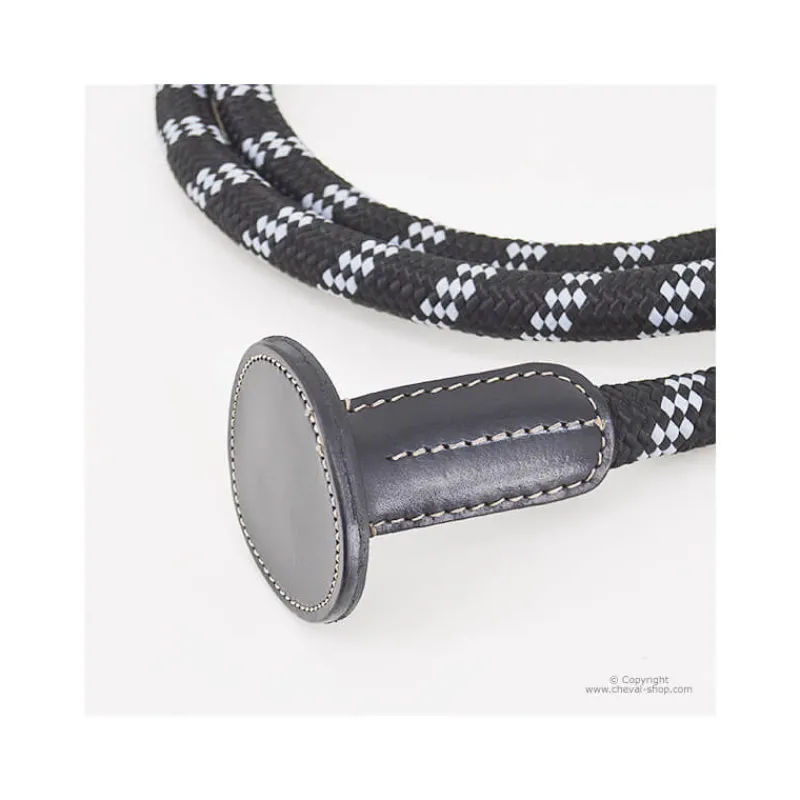 STATIONATA Longe corde et cuir> Longe