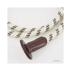 STATIONATA Longe corde et cuir><noscript><img data-lazyloaded=