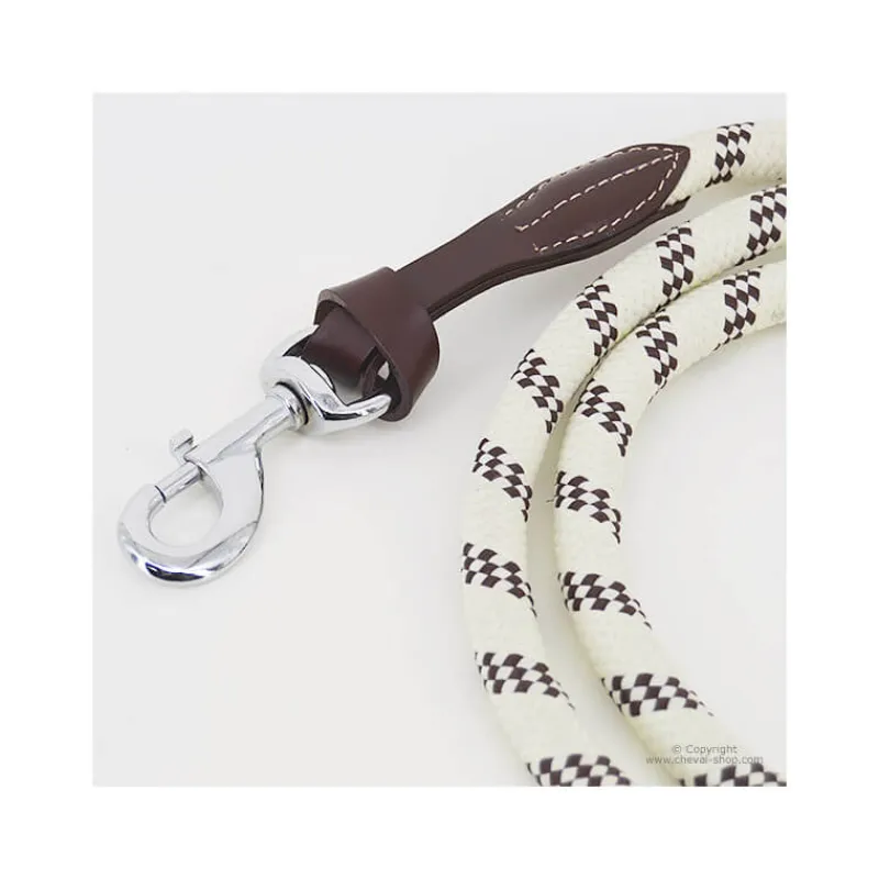 STATIONATA Longe corde et cuir> Longe