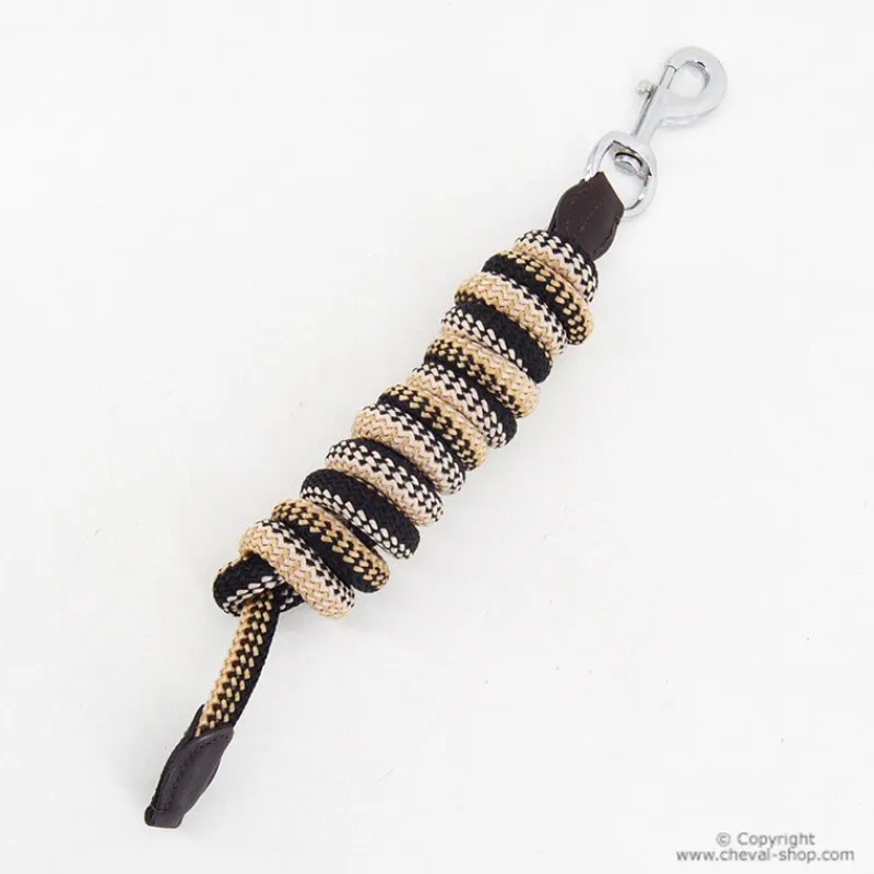 STATIONATA Longe cuir et corde> Longe