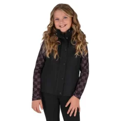 QHP Manteau Rayah Junior avec manches amovibles><noscript><img data-lazyloaded=