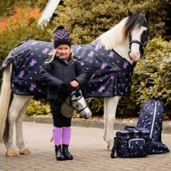 QHP Manteau Rayah Junior avec manches amovibles><noscript><img data-lazyloaded=