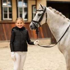 QHP Manteau Rayah Junior avec manches amovibles><noscript><img data-lazyloaded=