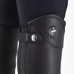 SAN CIERRO Mini Chaps en cuir><noscript><img data-lazyloaded=