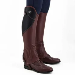 SAN CIERRO Mini Chaps en cuir><noscript><img data-lazyloaded=