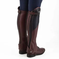 SAN CIERRO Mini Chaps en cuir><noscript><img data-lazyloaded=