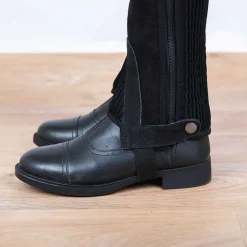 STATIONATA Mini-chaps cuir nubuck><noscript><img data-lazyloaded=