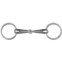 WALDHAUSEN Mors 2 anneaux creux> Mors Simple
