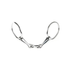 HARRY HORSE Mors 2 anneaux double brisure Flat Link Harry's Horse> Mors Simple|Mors Double Brisure