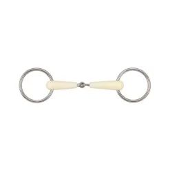 HFI Mors 2 anneaux en résine simple brisure Happy Mouth> Mors Simple|Mors Happy Mouth