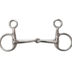 T de T Mors baucher en inox plein> Mors Baucher