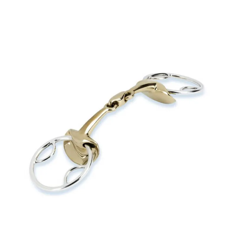 STUBBEN Mors double brisure Golden Wings 4 en 1> Mors Spéciaux|Mors Double Brisure