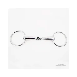STATIONATA Mors simple 2 anneaux creux> Mors Simple